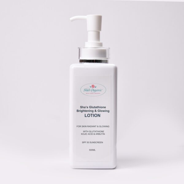 Glutathione Brightening and Glowing Lotion - For Skin Radiance Body Care Moisturizer