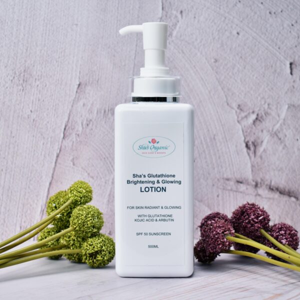 Glutathione Brightening and Glowing Lotion - For Skin Radiance Body Care Moisturizer - Image 2