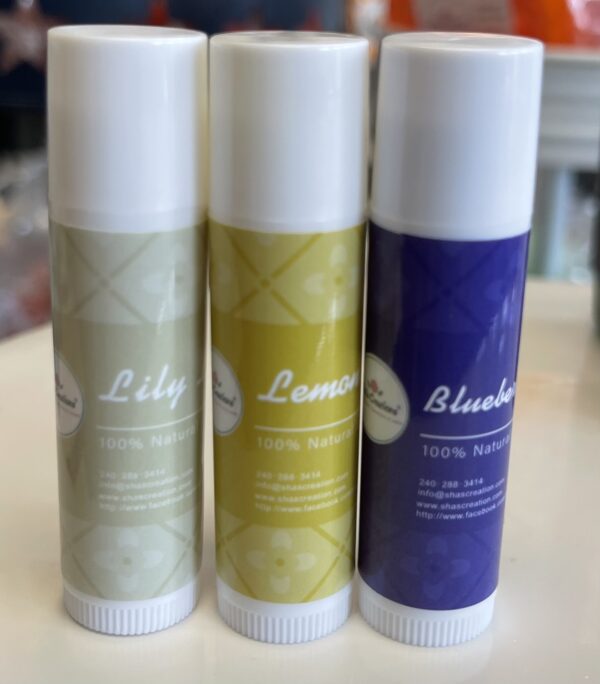 3 Lips Balm one of each