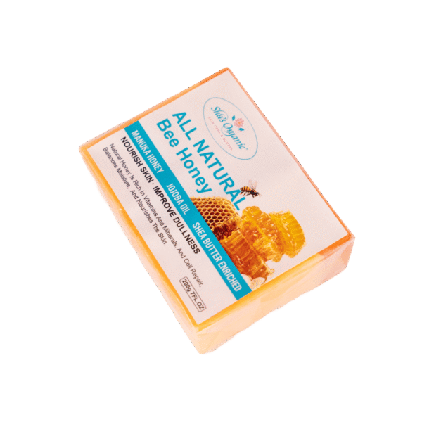 Sha's Organic All Natural Bee Honey Soap - Image 2
