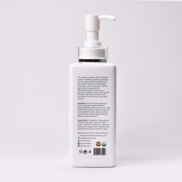 Glutathione Brightening and Glowing Lotion - For Skin Radiance Body Care Moisturizer - Image 4