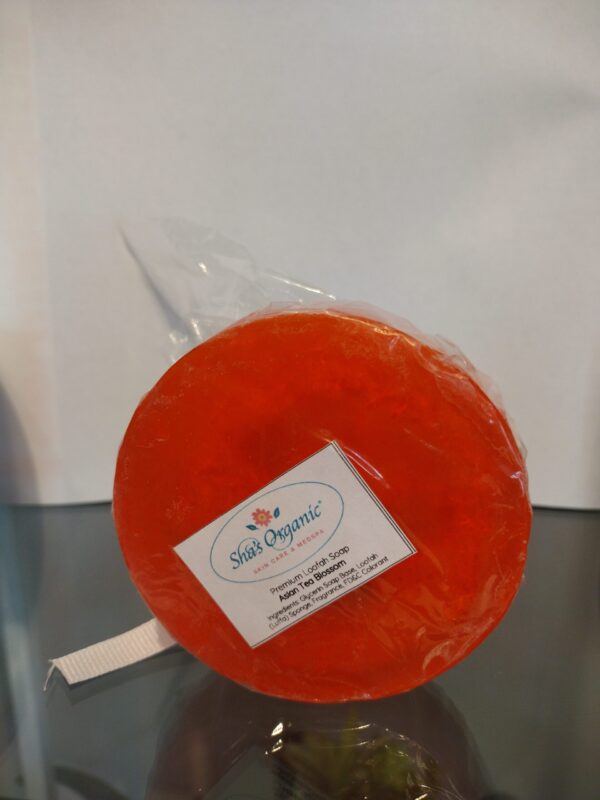 Asian Tea Blossom Loofah Soap