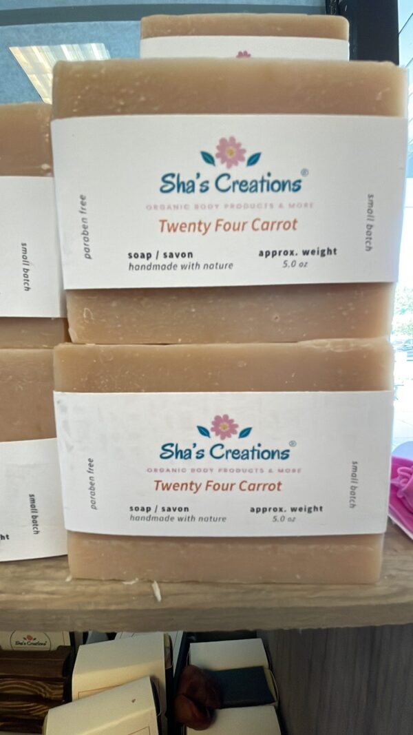 Twenty four carrot Soap