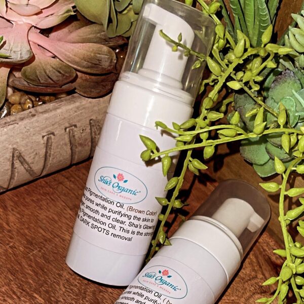 Dark Spot Pigmentation PLUS Oil Brown color Skincare Smooth