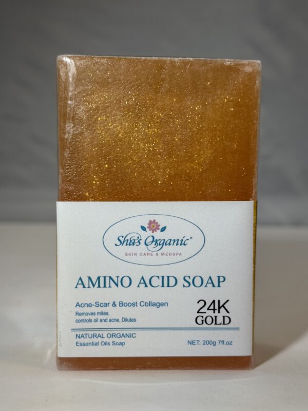 Sha's Organic 24K Gold Amino Acid Soap