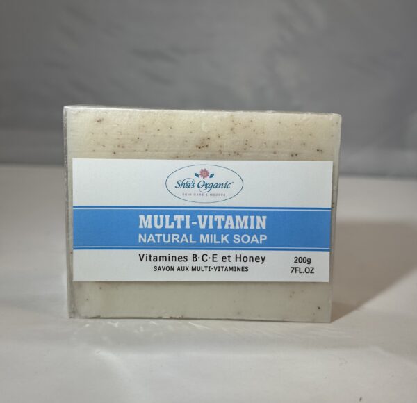 Sha's Organic Multi-Vitamin Natural Milk Soap