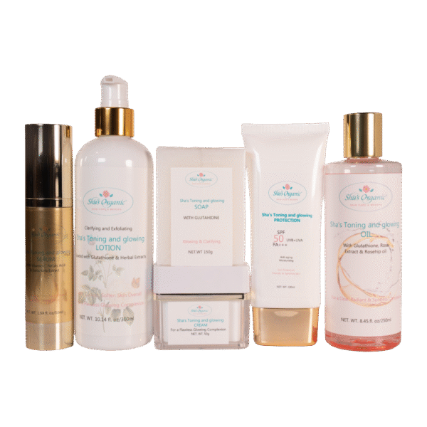 Sha's Enhancing Toning Glowing Skincare Package