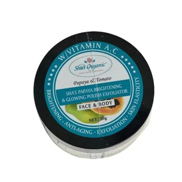 Sha's Papaya Brightening Polish Exfoliator