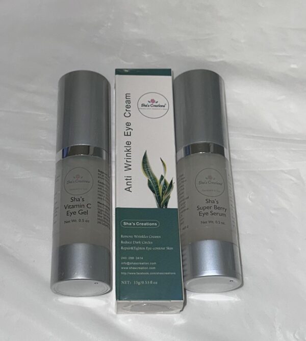 Anti-aging Eye Care Package 2 Super Berry Serum Vitamin C Eye Gel Anti Wrinkle Eye Cream