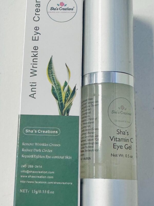 Anti-aging Eye Care Package 3 Vitamin C Eye Gel, Anti Wrinkle Eye Cream Comfort Skin Care - Image 3