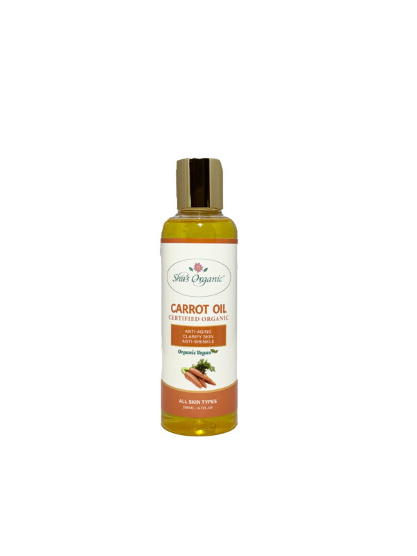 Carrot Oil - With Glutathione for Skin Moisturizing and Body Care Hydrating Nourishing Radiant