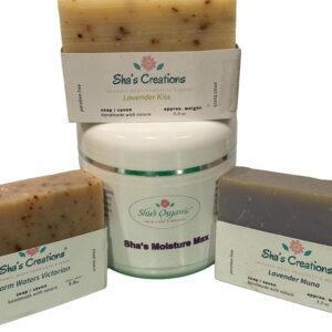 Sensitive and Dry Skincare Repair Package Set - With Shea Butter Coconut Kit