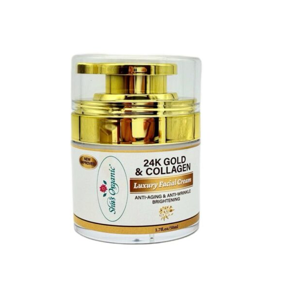 The New Improved 24k Gold and Collagen Skincare Package Set - With Retinol and Collagen for Anti-Aging and Facial Radiance Radiant Smooth Hydrate Serum - Image 6