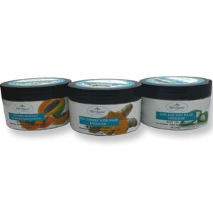 Brightening Body Polish Scrub Package Set - For Skin Repair Exfoliating Glow