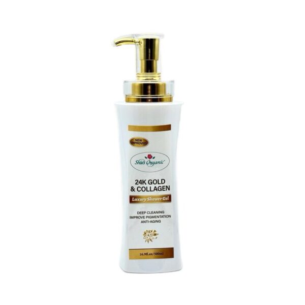 The New Improved 24k Gold and Collagen Skincare Package Set - With Retinol and Collagen for Anti-Aging and Facial Radiance Radiant Smooth Hydrate Serum - Image 3