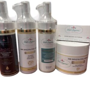 Briana’s Sample/Travel Skincare Package Set - With enhancing,perfect-skin, 24 Gold Retinol and Collagen for Anti-Aging and Facial Radiance Radiant Smoot