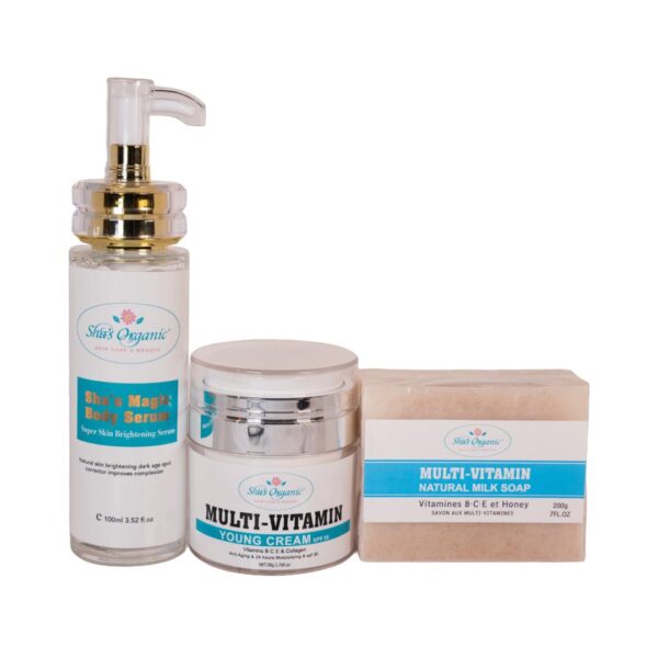 Sha's Multi-Vitamin Young Skincare Package Set Nourishing Serum